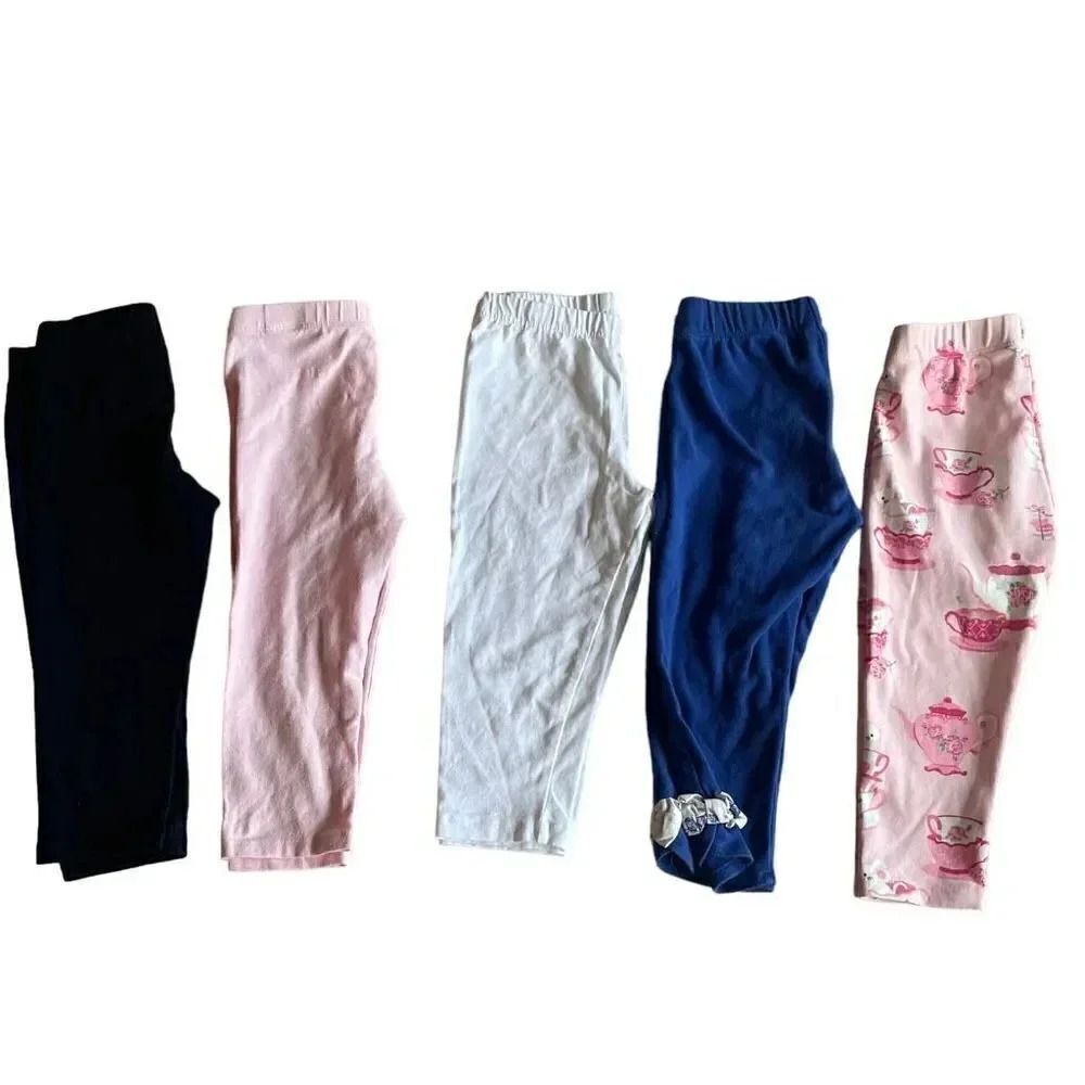 Gymboree  Children’s Place Multicolor Cotton Everyday Comfy Cropped SZ 5/6 #1652